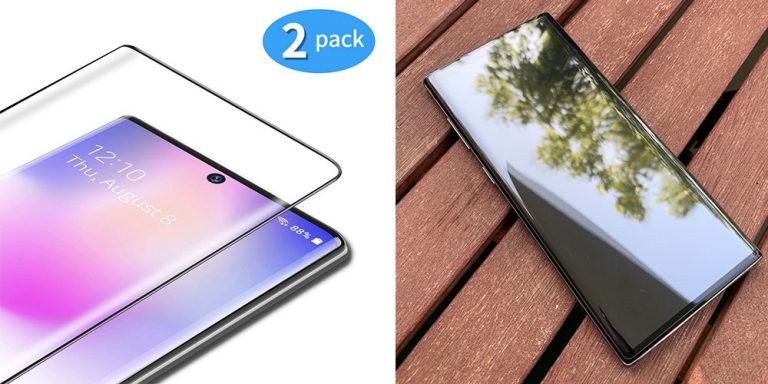 Samsung Galaxy Note 10 Plus Panzerglas Test