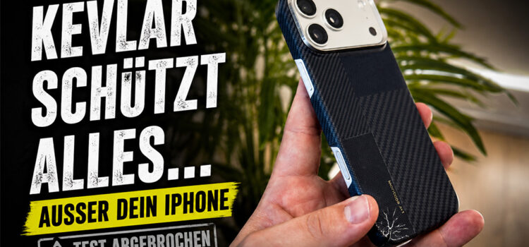 Kugelsicheres Material für ein iPhone 17 Pro Max?! | Benks Kevlar Case im Drop-Test