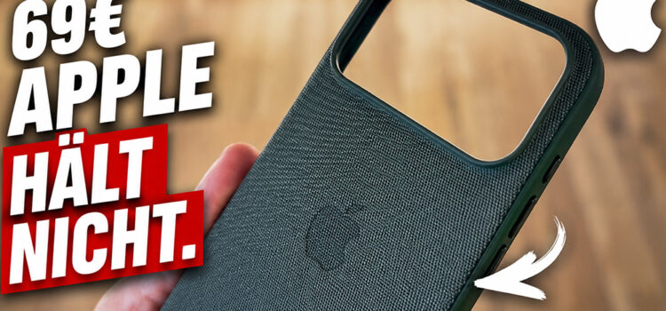 Wir droppen Apples 69€ TechWoven Case – Was kann die Stoffhülle wirklich?