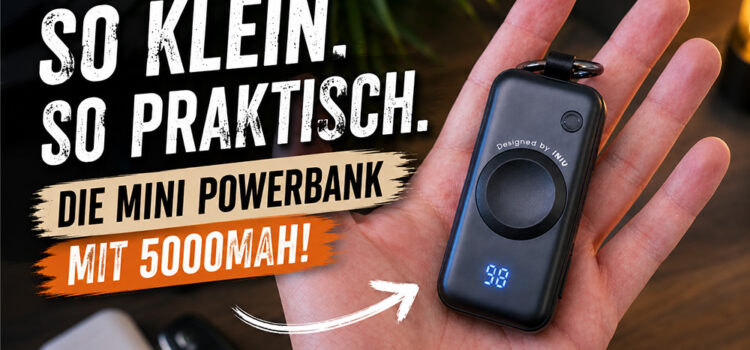 INIU Mini Powerbank im Test: Wie viel Leistung steckt in nur 115 Gramm?