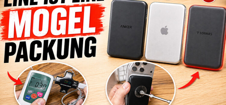 MagSafe Powerbank Test: Ich habe 3 Modelle nachgemessen – mit klarem Sieger MagSafe Powerbank Test: Ich habe 3 Modelle nachgemessen – mit klarem Sieger