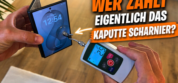 Galaxy Z Fold 8 Scharnier-Test: Hält es wirklich 500.000 Mal? Galaxy Z Fold 8 Scharnier-Test: Hält es wirklich 500.000 Mal?