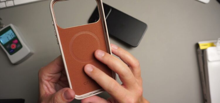 OtterBox Symmetry Cactus Leather iPhone 18 Pro Test