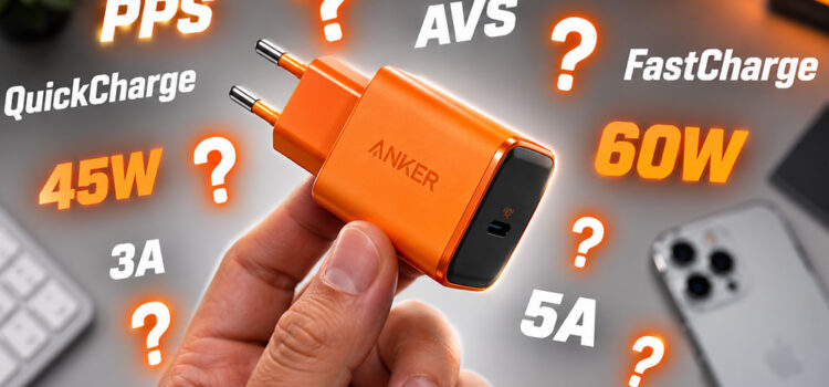 Handy schnellladen erklärt: PD, PPS, AVS – Und warum USB-A alles bremst
