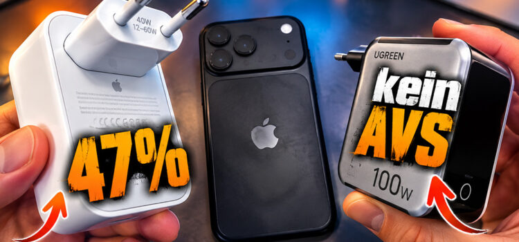 iPhone 18 Pro: 50 % in 15 Minuten? Test mit Apple-Netzteil & AVS